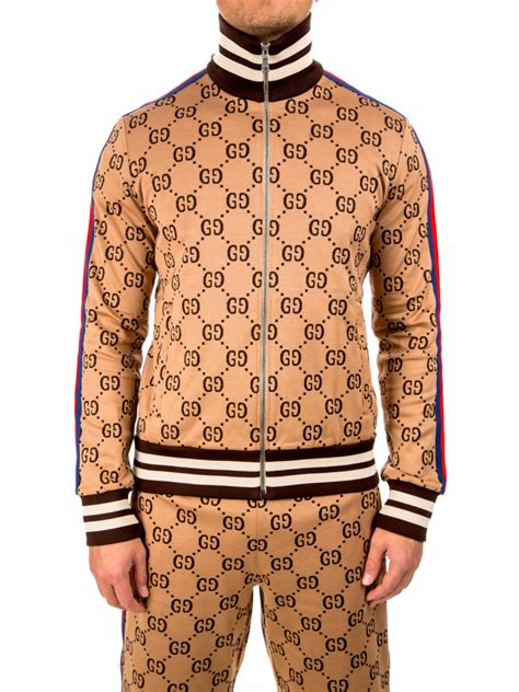 gucci knit sweater mens|men's Gucci sweatsuit.